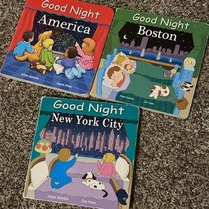 Good Night series Children's board books - set of 3